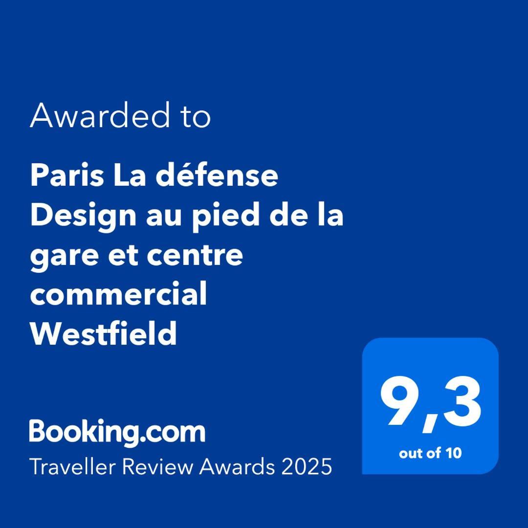 Paris La Defense Design Au Pied De La Gare Et Centre Commercial Westfield Puteaux Ngoại thất bức ảnh